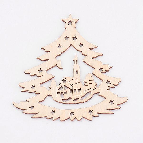 PandaHall Undyed Wooden Pendant, Christmas Tree, Antique White, 99x99x3mm, Hole: 2x4mm Wood Tree Orange
PandaHall Undyed Wooden Pendant, Christmas Tree, Antique White, 99x99x3mm, Hole: 2x4mm Wood Tree Orange
