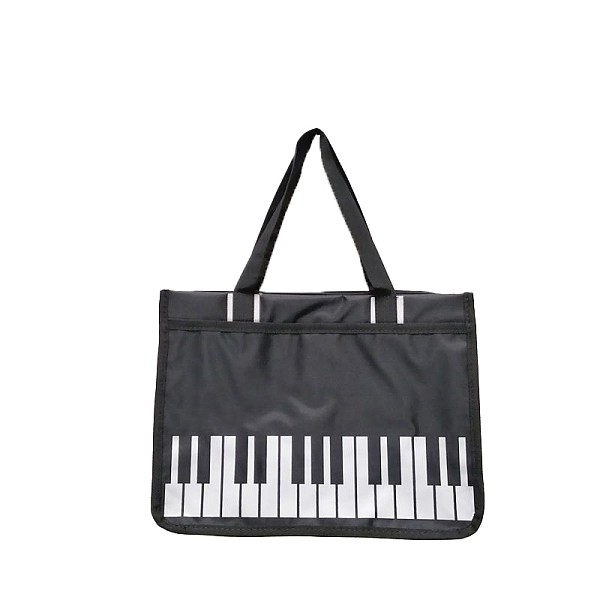 PandaHall Nylon Piano Keys Music Tote Bags, Music Shopping Bag with Zipper, Rectangle, Black, 37x28x12cm Nylon Rectangle Black
PandaHall Nylon Piano Keys Music Tote Bags, Music Shopping Bag with Zipper, Rectangle, Black, 37x28x12cm Nylon Rectangle Black