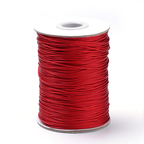 PandaHall Braided Korean Waxed Polyester Cords, Red, 1.5mm, about 174.97 yards(160m)/roll Waxed Polyester Cord Red
PandaHall Braided Korean Waxed Polyester Cords, Red, 1.5mm, about 174.97 yards(160m)/roll Waxed Polyester Cord Red