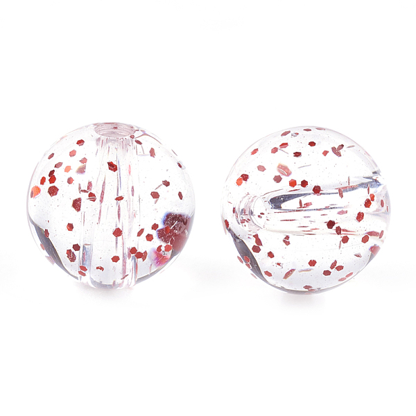 PandaHall Transparent Acrylic Beads, with Glitter Powder, Round, Red, 7~8mm, Hole: 1.5mm, about 1780pcs/500g Acrylic Round Red
PandaHall Transparent Acrylic Beads, with Glitter Powder, Round, Red, 7~8mm, Hole: 1.5mm, about 1780pcs/500g Acrylic Round Red