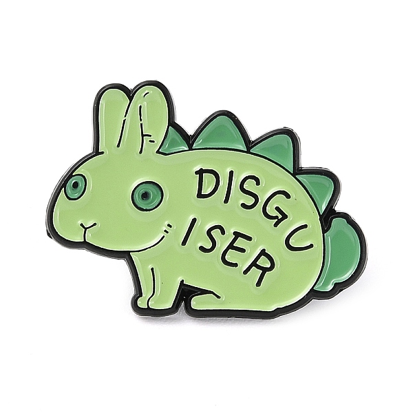 PandaHall Green Series Composite Animal Enamel Pins, Electrophoresis Black Alloy Brooches, Word Disguiser, Rabbit Dinosaur, 22.5x31x1mm...
PandaHall Green Series Composite Animal Enamel Pins, Electrophoresis Black Alloy Brooches, Word Disguiser, Rabbit Dinosaur, 22.5x31x1mm...