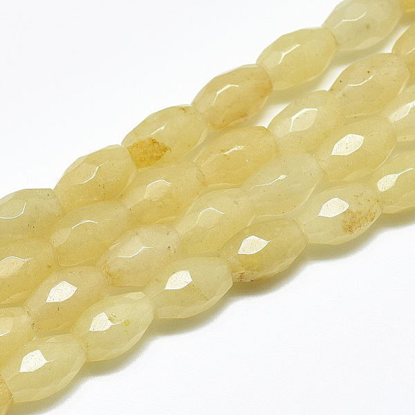 PandaHall Natural Topaz Jade Beads Strands, Faceted, Oval, 8.5~9x6mm, Hole: 1mm, about 22pcs/strand, 8.07 inch Topaz Jade Oval
PandaHall Natural Topaz Jade Beads Strands, Faceted, Oval, 8.5~9x6mm, Hole: 1mm, about 22pcs/strand, 8.07 inch Topaz Jade Oval