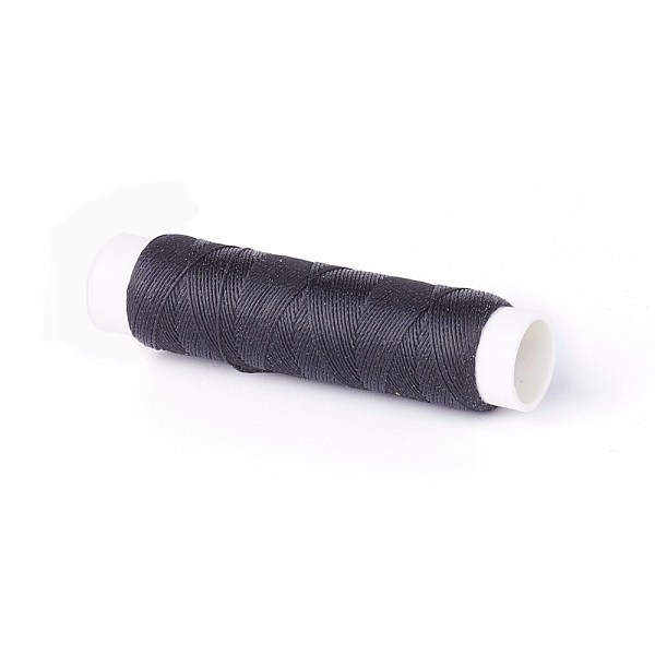 PandaHall Round Waxed Polyester Twisted Cord, Micro Macrame Cord, for Leather Projects, Bookbinding, Black, 0.35mm, about 43 yards(40m)/roll...
PandaHall Round Waxed Polyester Twisted Cord, Micro Macrame Cord, for Leather Projects, Bookbinding, Black, 0.35mm, about 43 yards(40m)/roll...