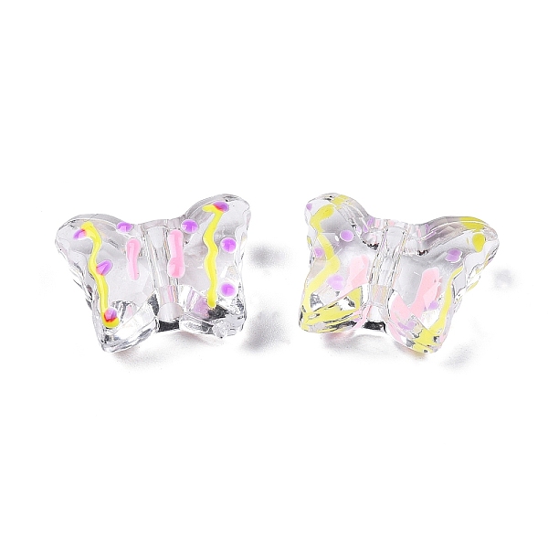 PandaHall Transparent Acrylic Enamel Beads, Butterfly, Yellow, 16~17x20x8~8.5mm, Hole: 2mm Acrylic Butterfly Yellow
PandaHall Transparent Acrylic Enamel Beads, Butterfly, Yellow, 16~17x20x8~8.5mm, Hole: 2mm Acrylic Butterfly Yellow