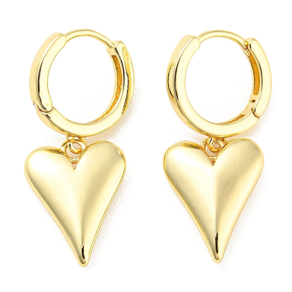 PandaHall Rack Plating Brass Heart Dangle Hoop Earrings, Lead Free & Cadmium Free, Real 18K Gold Plated, 32x13.5mm Brass Heart
PandaHall Rack Plating Brass Heart Dangle Hoop Earrings, Lead Free & Cadmium Free, Real 18K Gold Plated, 32x13.5mm Brass Heart