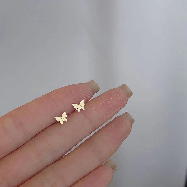 PandaHall Alloy Earrings for Women, with 925 Sterling Silver Pin, Butterfly, 10mm Alloy Butterfly
PandaHall Alloy Earrings for Women, with 925 Sterling Silver Pin, Butterfly, 10mm Alloy Butterfly