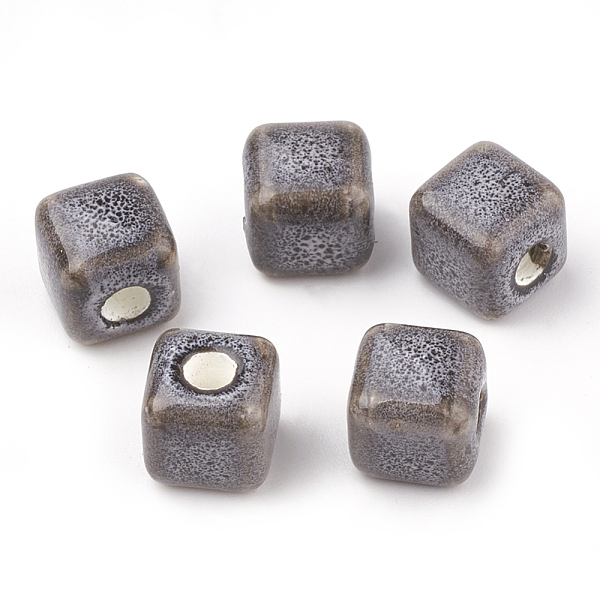 PandaHall Handmade Porcelain Beads, Fancy Antique Glazed Style, Cube, Gray, 8.5x8.5x8.5mm, Hole: 2.5~3mm Porcelain Cube Gray
PandaHall Handmade Porcelain Beads, Fancy Antique Glazed Style, Cube, Gray, 8.5x8.5x8.5mm, Hole: 2.5~3mm Porcelain Cube Gray