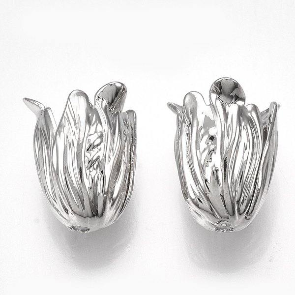 PandaHall Brass Bead Caps, Apetalous, Flower, Nickel Free, Real Platinum Plated, 12.5x10.5x10mm, Hole: 1.5mm Brass
PandaHall Brass Bead Caps, Apetalous, Flower, Nickel Free, Real Platinum Plated, 12.5x10.5x10mm, Hole: 1.5mm Brass