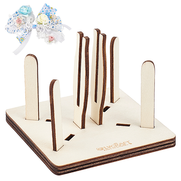PandaHall OLYCRAFT Wood Bow Maker Templates Square Wood Base with 10pcs Wood Sheets Bowknot DIY Craft Tool Bow Making Tools Natural Wood..., Gold
PandaHall OLYCRAFT Wood Bow Maker Templates Square Wood Base with 10pcs Wood Sheets Bowknot DIY Craft Tool Bow Making Tools Natural Wood..., Gold