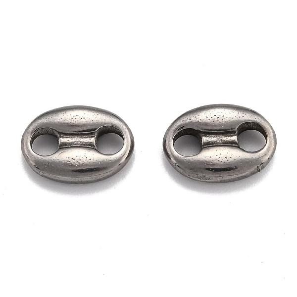 PandaHall 304 Stainless Steel Links Connectors, Coffee Bean, Stainless Steel Color, 14x10x3.5mm, Hole: 3.5mm 304 Stainless Steel Oval
PandaHall 304 Stainless Steel Links Connectors, Coffee Bean, Stainless Steel Color, 14x10x3.5mm, Hole: 3.5mm 304 Stainless Steel Oval