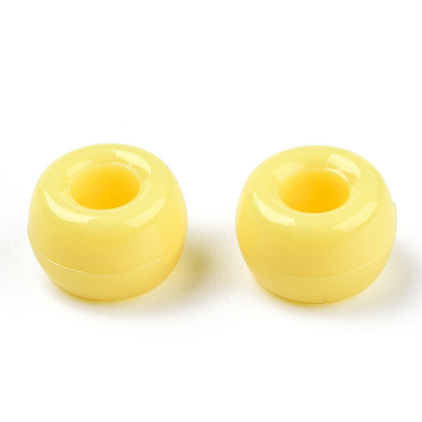PandaHall Opaque Plastic Beads, Barrel, Yellow, 9x6mm, Hole: 3.8mm, about 1950pcs/500g Plastic Barrel Yellow
PandaHall Opaque Plastic Beads, Barrel, Yellow, 9x6mm, Hole: 3.8mm, about 1950pcs/500g Plastic Barrel Yellow