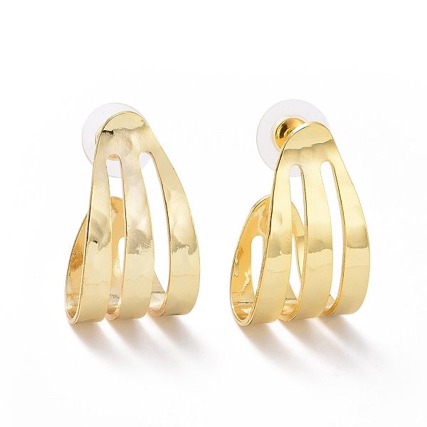 PandaHall Brass Stud Earrings, with Ear Nuts and 925 Sterling Silver Pin, Golden, 27x16.5mm, Pin: 0.7mm Brass
PandaHall Brass Stud Earrings, with Ear Nuts and 925 Sterling Silver Pin, Golden, 27x16.5mm, Pin: 0.7mm Brass