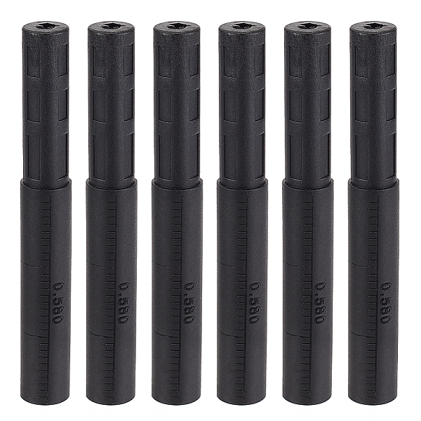 PandaHall Carbon Fiber Golf Shaft Extension Extender Joint Accessories, Black, 128x15~16.5mm, Hole: 6mm & 12.5mm Carbon Fiber Black
PandaHall Carbon Fiber Golf Shaft Extension Extender Joint Accessories, Black, 128x15~16.5mm, Hole: 6mm & 12.5mm Carbon Fiber Black