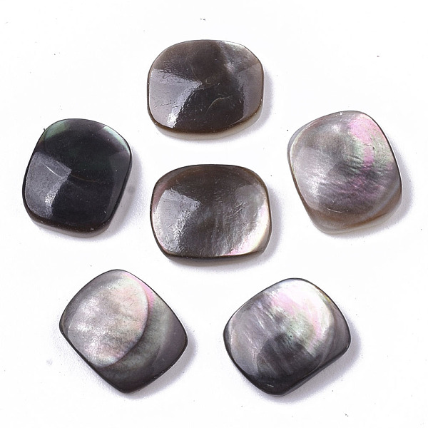 PandaHall Natural Black Lip Shell Cabochons, Rectangle, Black, 10~11x9x3mm Black Lip Shell Rectangle Black
PandaHall Natural Black Lip Shell Cabochons, Rectangle, Black, 10~11x9x3mm Black Lip Shell Rectangle Black