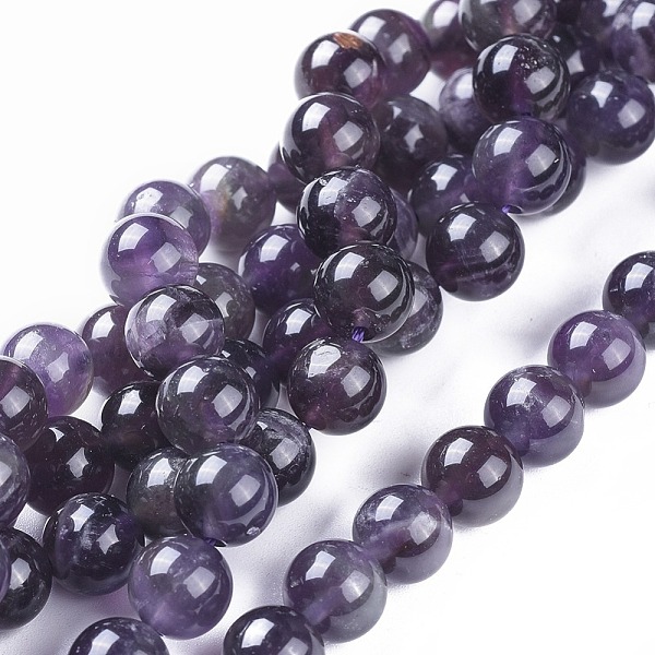 PandaHall Natural Amethyst Round Bead Strands, Grade BC, 8mm, Hole: 1mm, about 46~48pcs/strand, 15.3 inch Amethyst Round
PandaHall Natural Amethyst Round Bead Strands, Grade BC, 8mm, Hole: 1mm, about 46~48pcs/strand, 15.3 inch Amethyst Round