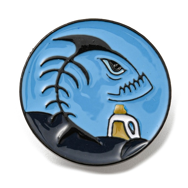PandaHall Marine Environment Protection Theme Enamel Pin, Electrophoresis Black Zinc Alloy Brooch for Backpack Clothes, Flat Round, Shark...
PandaHall Marine Environment Protection Theme Enamel Pin, Electrophoresis Black Zinc Alloy Brooch for Backpack Clothes, Flat Round, Shark...