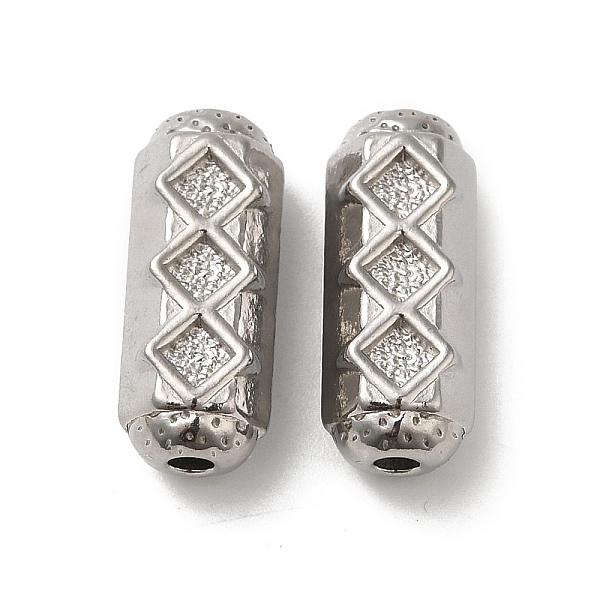PandaHall 304 Stainless Steel Beads, Tube, Stainless Steel Color, 18.5x7.5x6.5mm, Hole: 2mm 304 Stainless Steel Tube
PandaHall 304 Stainless Steel Beads, Tube, Stainless Steel Color, 18.5x7.5x6.5mm, Hole: 2mm 304 Stainless Steel Tube