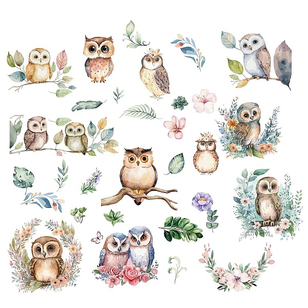 PandaHall 8 Sheets 8 Styles PVC Waterproof Wall Stickers, Self-Adhesive Decals, for Window or Stairway Home Decoration, Rectangle, Owl...
PandaHall 8 Sheets 8 Styles PVC Waterproof Wall Stickers, Self-Adhesive Decals, for Window or Stairway Home Decoration, Rectangle, Owl...
