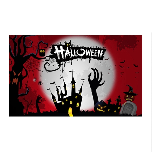 PandaHall Polyester Halloween Banner Background Cloth, Halloween Photography Backdrops Party Decorations, Rectangle with Castle Pattern...
PandaHall Polyester Halloween Banner Background Cloth, Halloween Photography Backdrops Party Decorations, Rectangle with Castle Pattern...