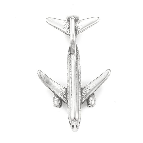 PandaHall 304 Stainless Steel Pendants, Plane Charm, Antique Silver, 34x20.5x7mm, Hole: 3.5x5mm 304 Stainless Steel Others
PandaHall 304 Stainless Steel Pendants, Plane Charm, Antique Silver, 34x20.5x7mm, Hole: 3.5x5mm 304 Stainless Steel Others