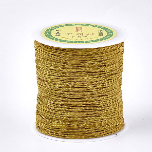 PandaHall Nylon Thread, Dark Goldenrod, 1.5mm, about 120.29 yards(110m)/roll Nylon Gold
PandaHall Nylon Thread, Dark Goldenrod, 1.5mm, about 120.29 yards(110m)/roll Nylon Gold