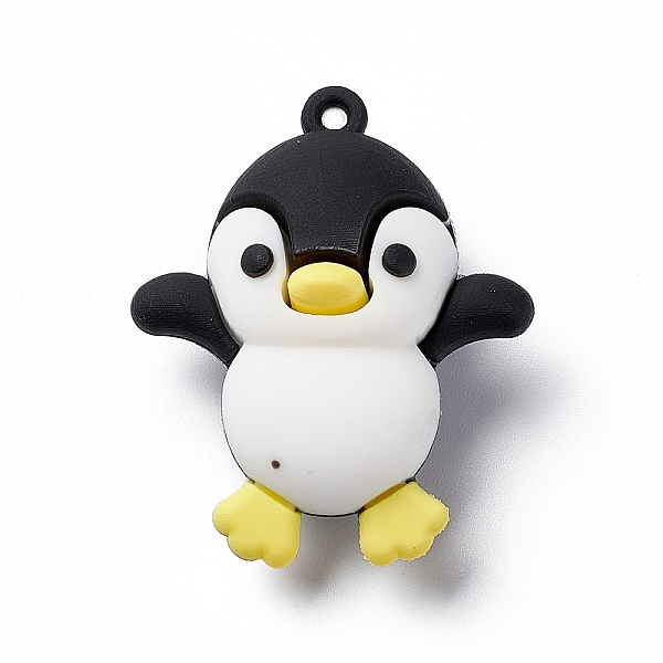 PandaHall PVC Plastic Cartoon Big Pendants, for DIY Keychain Making, Penguin Pattern, 50x51.5x24mm, Hole: 2.5mm PVC Penguin Black
PandaHall PVC Plastic Cartoon Big Pendants, for DIY Keychain Making, Penguin Pattern, 50x51.5x24mm, Hole: 2.5mm PVC Penguin Black