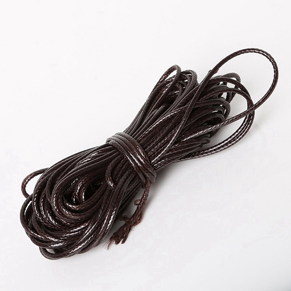 PandaHall Waxed Polyester Cord, Round, Coffee, 1mm, 15m/bundle Waxed Polyester Cord Round Brown
PandaHall Waxed Polyester Cord, Round, Coffee, 1mm, 15m/bundle Waxed Polyester Cord Round Brown