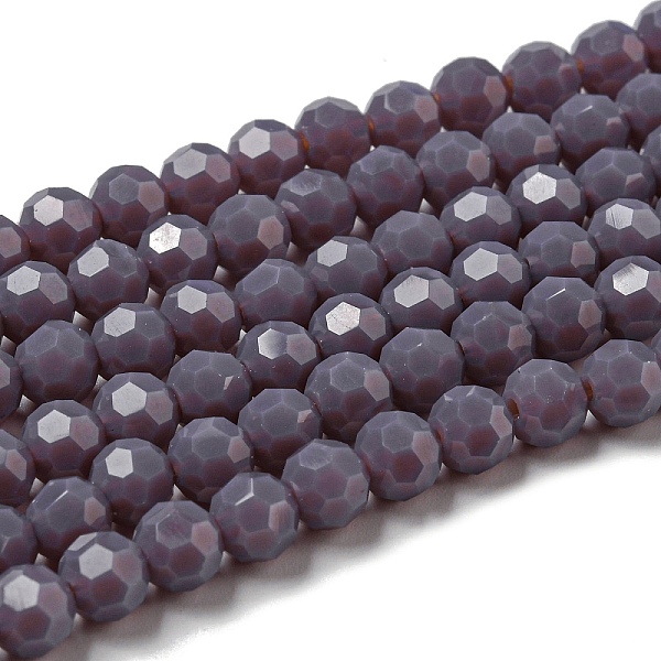 PandaHall Opaque Glass Beads Stands, Faceted(32 Facets), Round, Old Rose, 6mm, Hole: 1mm, about 98pcs/strand, 20.47''(52cm) Glass Round..., Black
PandaHall Opaque Glass Beads Stands, Faceted(32 Facets), Round, Old Rose, 6mm, Hole: 1mm, about 98pcs/strand, 20.47''(52cm) Glass Round..., Black