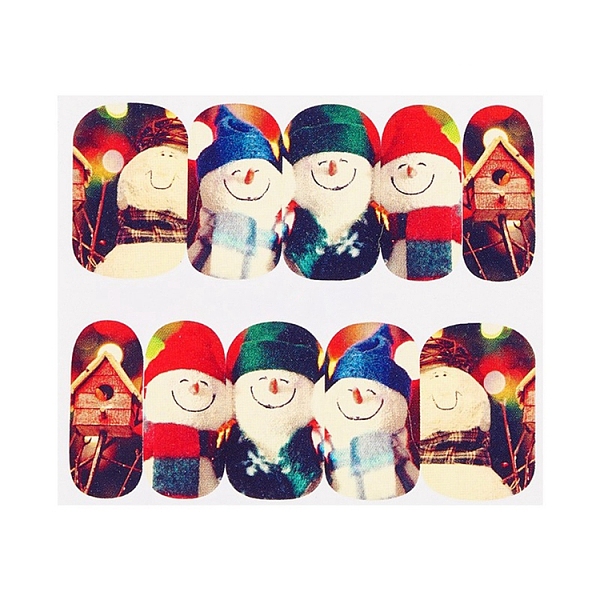 PandaHall Christmas Series Nail Art Full-Cover Sticker, Mixed Santa Claus Snowman Deer Nail Art Wrap, for Women Girls Winter Nails...
PandaHall Christmas Series Nail Art Full-Cover Sticker, Mixed Santa Claus Snowman Deer Nail Art Wrap, for Women Girls Winter Nails...