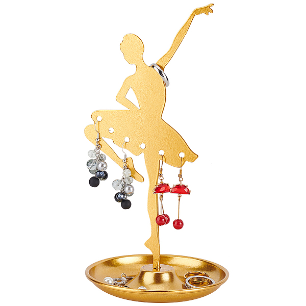 PandaHall FINGERINSPIRE Dancer Shape Earring Display Stands Metal 8.4 inch High Golden 6 holes Earring Display Holder Jewelry Storage Tray...
PandaHall FINGERINSPIRE Dancer Shape Earring Display Stands Metal 8.4 inch High Golden 6 holes Earring Display Holder Jewelry Storage Tray...