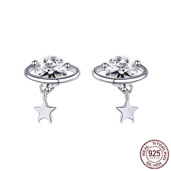 PandaHall Rhodium Plated 925 Sterling Silver Micro Pave Cubic Zirconia Ear Studs for Women, Star Dangle Earrings with S925 Stamp, Real..., Gold
PandaHall Rhodium Plated 925 Sterling Silver Micro Pave Cubic Zirconia Ear Studs for Women, Star Dangle Earrings with S925 Stamp, Real..., Gold