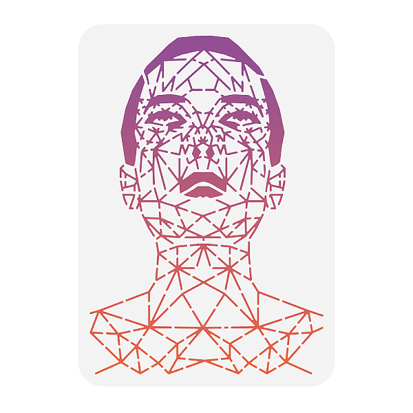 PandaHall FINGERINSPIRE Geometry Face Painting Stencil 8.3x11.7inch Human Face Line Painting Stencil Reusable Character Theme Drawing...
PandaHall FINGERINSPIRE Geometry Face Painting Stencil 8.3x11.7inch Human Face Line Painting Stencil Reusable Character Theme Drawing...