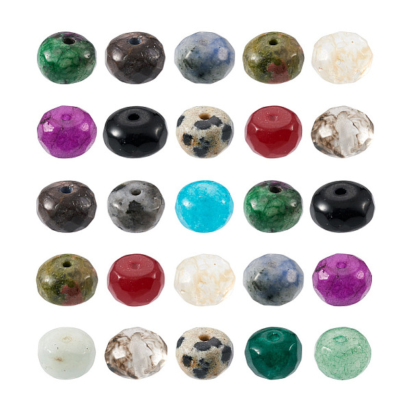 PandaHall Craftdady 300Pcs 15 Style Faceted Natural & Synthetic Mixed Gemstone Beads, Rondelle, 8x5~6mm, Hole: 1mm, 20pcs/style Mixed Stone...
PandaHall Craftdady 300Pcs 15 Style Faceted Natural & Synthetic Mixed Gemstone Beads, Rondelle, 8x5~6mm, Hole: 1mm, 20pcs/style Mixed Stone...