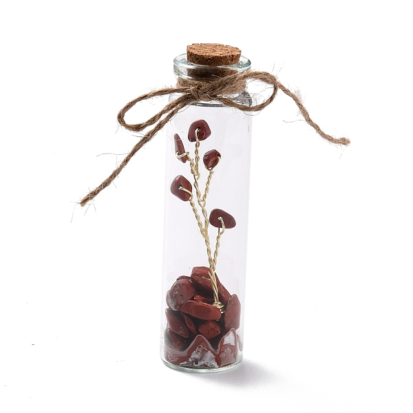PandaHall Mini Natural Crystal & Stone Beads Wishing Bottles, with Copper Wire, for DIY Jewelry Making Home Decoration, 22x84mm...
PandaHall Mini Natural Crystal & Stone Beads Wishing Bottles, with Copper Wire, for DIY Jewelry Making Home Decoration, 22x84mm...