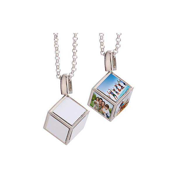 PandaHall Sublimation Blank Aluminum Pendant Necklace, Alloy Blank Photo Picture Cube Pendant Necklace for Men Women, Platinum, 28.15 inch...
PandaHall Sublimation Blank Aluminum Pendant Necklace, Alloy Blank Photo Picture Cube Pendant Necklace for Men Women, Platinum, 28.15 inch...