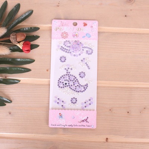 PandaHall Self Adhesive Mobile Phone Stickers, Acrylic Rhinestone Stickers, Rectangle with Whale Shape Pattern, Purple, 18.7x8cm Acrylic...
PandaHall Self Adhesive Mobile Phone Stickers, Acrylic Rhinestone Stickers, Rectangle with Whale Shape Pattern, Purple, 18.7x8cm Acrylic...