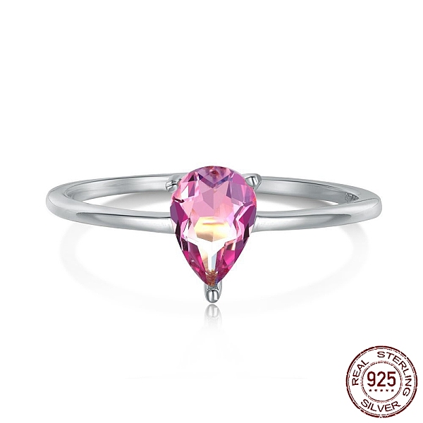 PandaHall Rhodium Plated 925 Sterling Silver Finger Rings, Birthstone Ring, with Cubic Zirconia Teardrop for Women, Real Platinum Plated...
PandaHall Rhodium Plated 925 Sterling Silver Finger Rings, Birthstone Ring, with Cubic Zirconia Teardrop for Women, Real Platinum Plated...