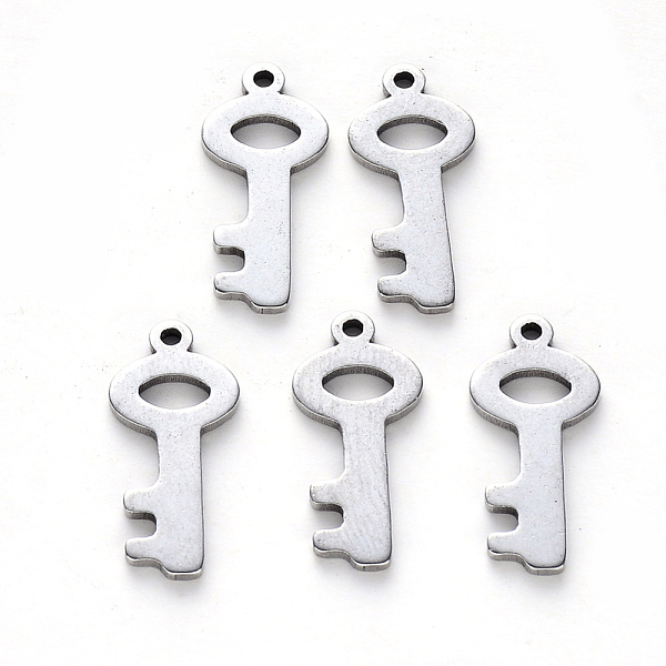 PandaHall 304 Stainless Steel Pendants, Laser Cut, Key, Stainless Steel Color, 19x8.5x1mm, Hole: 1.2mm 304 Stainless Steel Key
PandaHall 304 Stainless Steel Pendants, Laser Cut, Key, Stainless Steel Color, 19x8.5x1mm, Hole: 1.2mm 304 Stainless Steel Key
