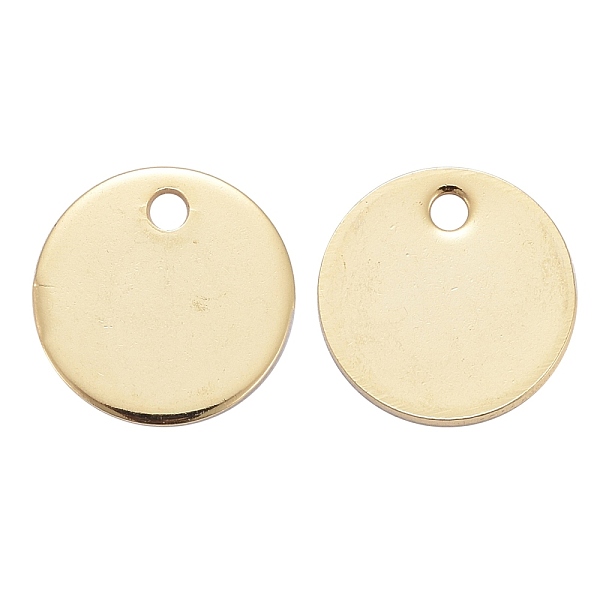 PandaHall 304 Stainless Steel Charms, Flat Round, Stamping Blank Tag, Real 18k Gold Plated, 10x1mm, Hole: 1.5mm 304 Stainless Steel Flat...
PandaHall 304 Stainless Steel Charms, Flat Round, Stamping Blank Tag, Real 18k Gold Plated, 10x1mm, Hole: 1.5mm 304 Stainless Steel Flat...