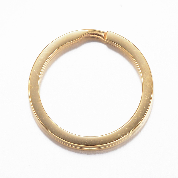PandaHall Ion Plating(IP) 304 Stainless Steel Split Key Rings, Keychain Clasp Findings, Golden, 25x2mm 304 Stainless Steel Ring
PandaHall Ion Plating(IP) 304 Stainless Steel Split Key Rings, Keychain Clasp Findings, Golden, 25x2mm 304 Stainless Steel Ring