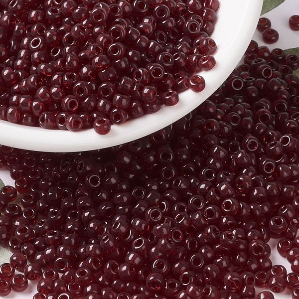 PandaHall MIYUKI Round Rocailles Beads, Japanese Seed Beads, (RR2410) Transparent Dark Topaz, 8/0, 3mm, Hole: 1mm, about 422~455pcs/bottle..., Brown
PandaHall MIYUKI Round Rocailles Beads, Japanese Seed Beads, (RR2410) Transparent Dark Topaz, 8/0, 3mm, Hole: 1mm, about 422~455pcs/bottle..., Brown