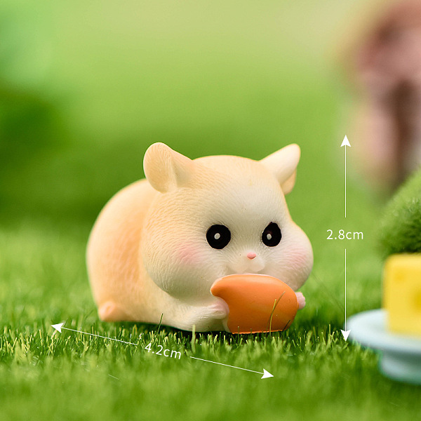 PandaHall Cute Resin Hamster Figurines, for Dollhouse, Home Display Decoration, Rat Eating Potatoes, Lemon Chiffon, 28x42mm Resin Other...
PandaHall Cute Resin Hamster Figurines, for Dollhouse, Home Display Decoration, Rat Eating Potatoes, Lemon Chiffon, 28x42mm Resin Other...