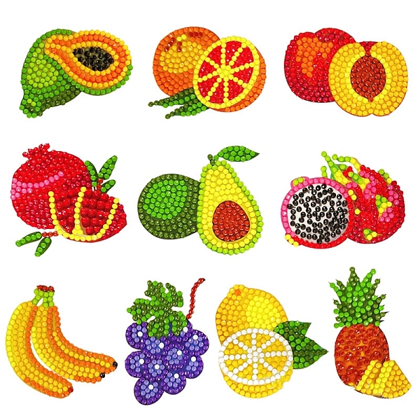 PandaHall DIY Diamond Painting Sticker Kits, including Self Adhesive Sticker, Resin Rhinestones, Diamond Sticky Pen, Tray Plate and Glue..., Multicolor
PandaHall DIY Diamond Painting Sticker Kits, including Self Adhesive Sticker, Resin Rhinestones, Diamond Sticky Pen, Tray Plate and Glue..., Multicolor