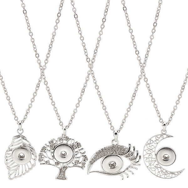 PandaHall SUNNYCLUE 1 Box 8Pcs 4 Sets Snap Button Necklace Tree of Life Charms Rhinestone Eye Feather Charm Large Crescent Moon Snap Buttons...
PandaHall SUNNYCLUE 1 Box 8Pcs 4 Sets Snap Button Necklace Tree of Life Charms Rhinestone Eye Feather Charm Large Crescent Moon Snap Buttons...