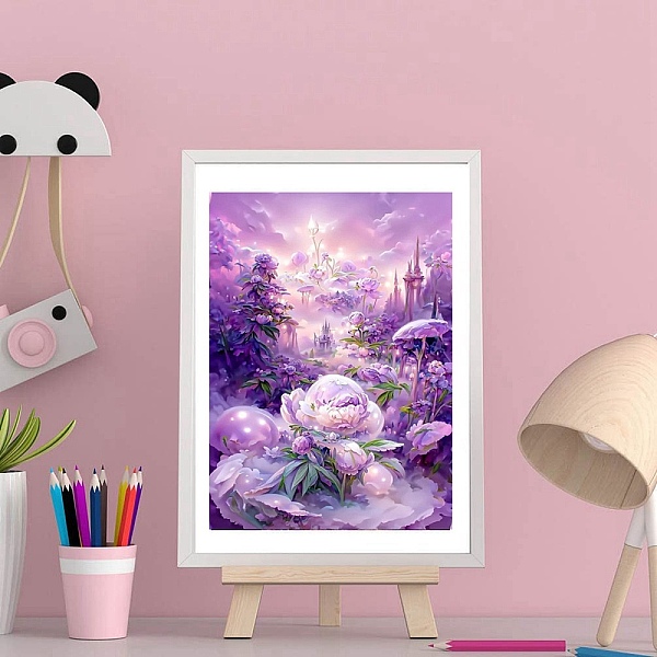 PandaHall DIY Tree/Flower Pattern 5D Diamond Painting Kits, Orchid, 400x300mm Acrylic Flower Purple
PandaHall DIY Tree/Flower Pattern 5D Diamond Painting Kits, Orchid, 400x300mm Acrylic Flower Purple