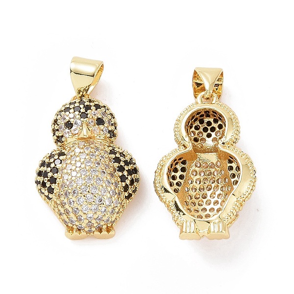 PandaHall Brass Micro Pave Cubic Zirconia Pendants, Penguin Charm, Golden, 20.5x13.5x6mm, Hole: 5x3.5mm Brass+Cubic Zirconia Penguin Black
PandaHall Brass Micro Pave Cubic Zirconia Pendants, Penguin Charm, Golden, 20.5x13.5x6mm, Hole: 5x3.5mm Brass+Cubic Zirconia Penguin Black