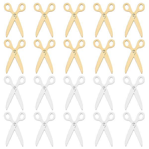 PandaHall DICOSMETIC 20Pcs 2 Colors Scissors Shape Charms Golden Sewing Scissors Pendants Cute Barber Scissors Charms Stainless Steel...
PandaHall DICOSMETIC 20Pcs 2 Colors Scissors Shape Charms Golden Sewing Scissors Pendants Cute Barber Scissors Charms Stainless Steel...