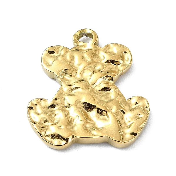 PandaHall Ion Plating(IP) 304 Stainless Steel Pendants, Real 18K Gold Plated, Bear, 19x17.5x2mm, Hole: 1.6mm 304 Stainless Steel Bear
PandaHall Ion Plating(IP) 304 Stainless Steel Pendants, Real 18K Gold Plated, Bear, 19x17.5x2mm, Hole: 1.6mm 304 Stainless Steel Bear