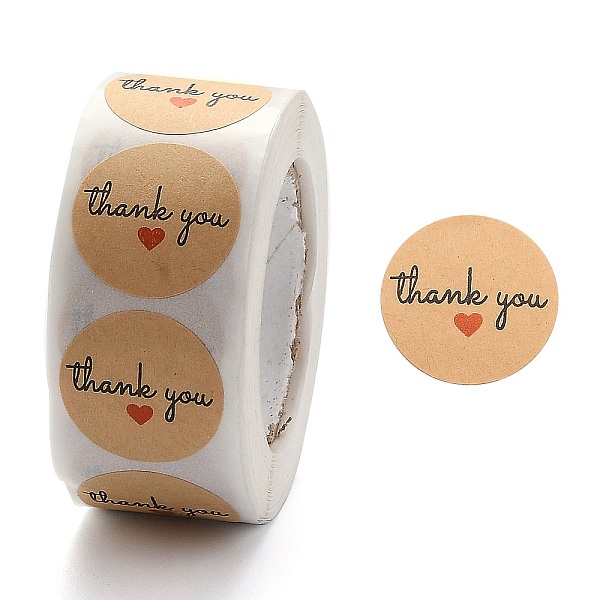 PandaHall 1 Inch Thank You Stickers, Self-Adhesive Paper Gift Tag Stickers, Adhesive Labels On A Roll for Party, Christmas Holiday..., Orange
PandaHall 1 Inch Thank You Stickers, Self-Adhesive Paper Gift Tag Stickers, Adhesive Labels On A Roll for Party, Christmas Holiday..., Orange