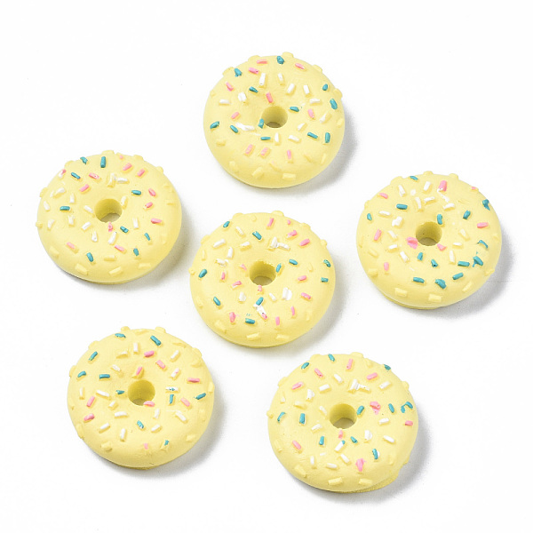 PandaHall Spray Painted Resin Cabochons, Donut, Yellow, 28.5x28.5x9mm Resin Donut Yellow
PandaHall Spray Painted Resin Cabochons, Donut, Yellow, 28.5x28.5x9mm Resin Donut Yellow